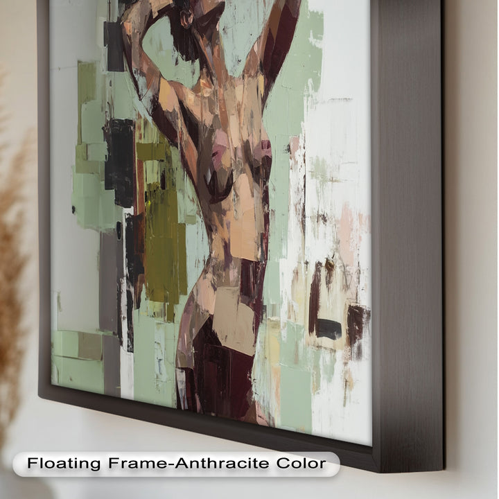 Sensual Geometry – Contemporary Female Nude Oil Painting