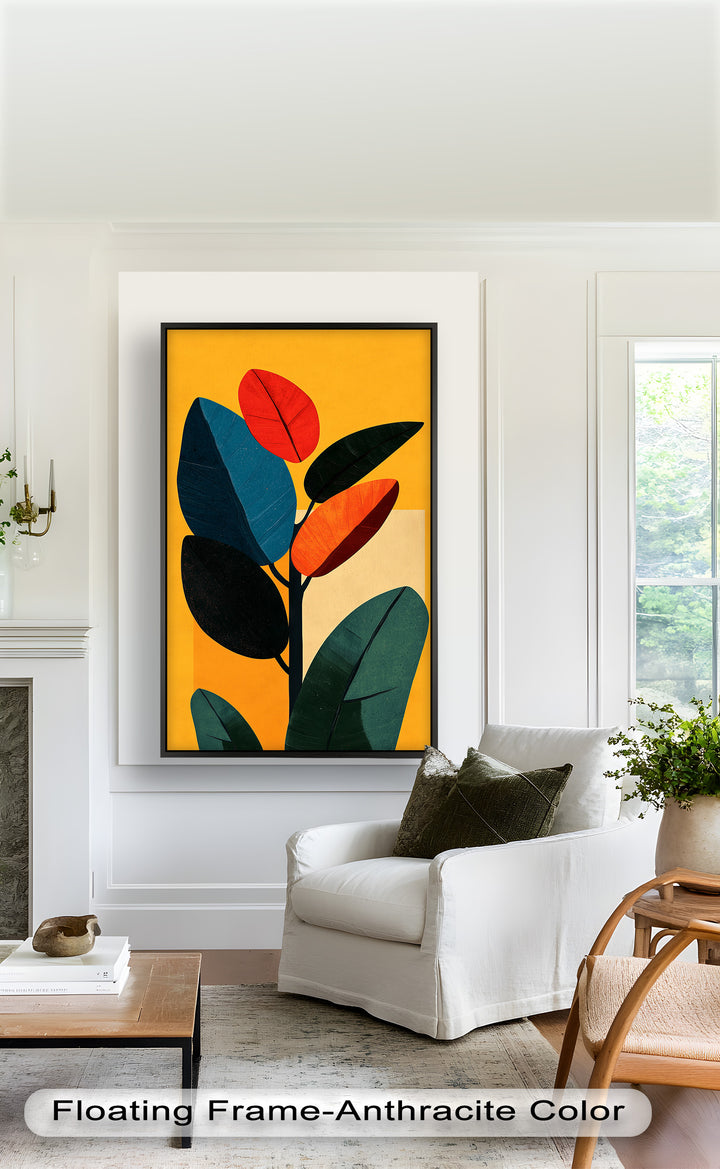 Color Theory Botanica – Fauvist Oil Painting
