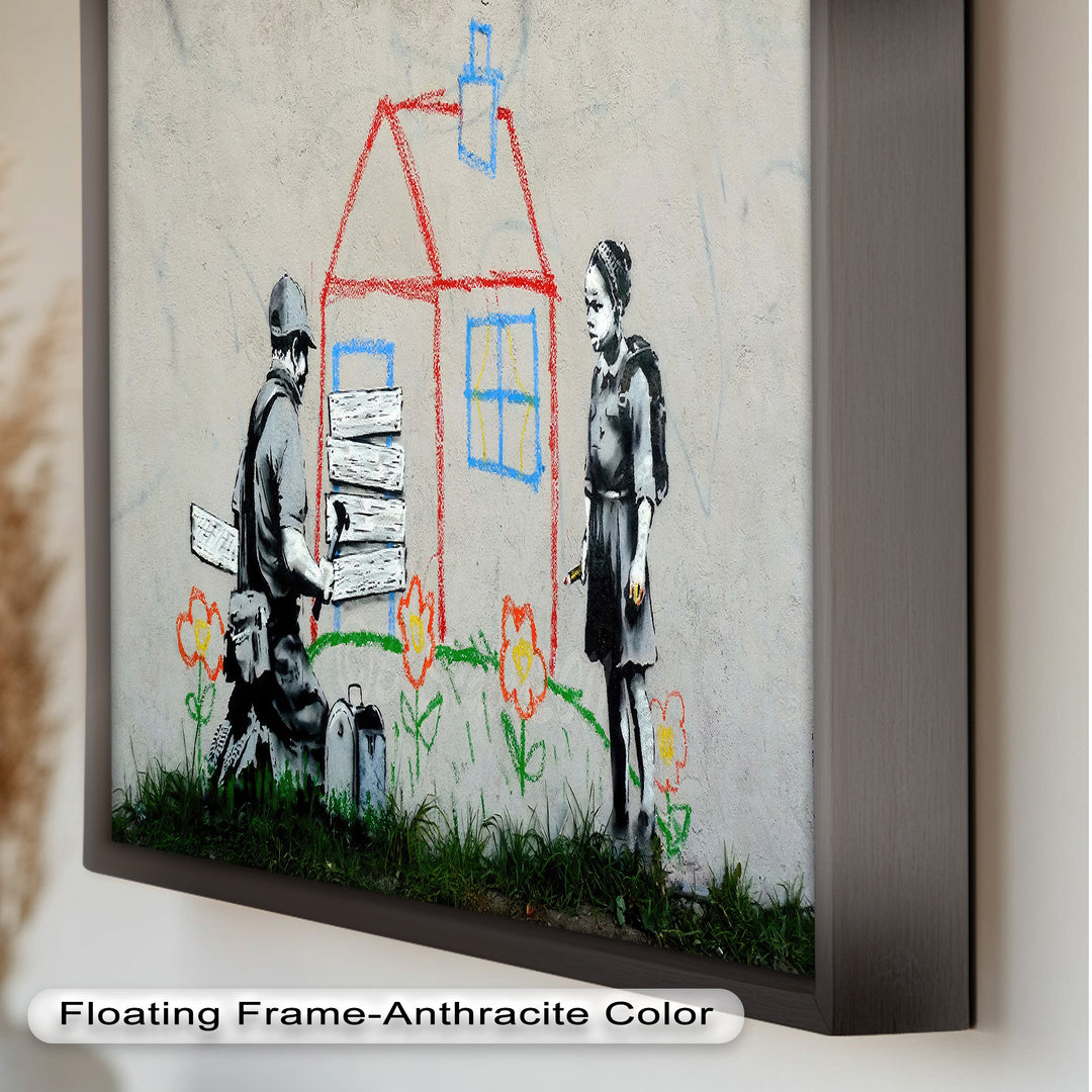 Boarded Dreams – Banksy Oil Painting