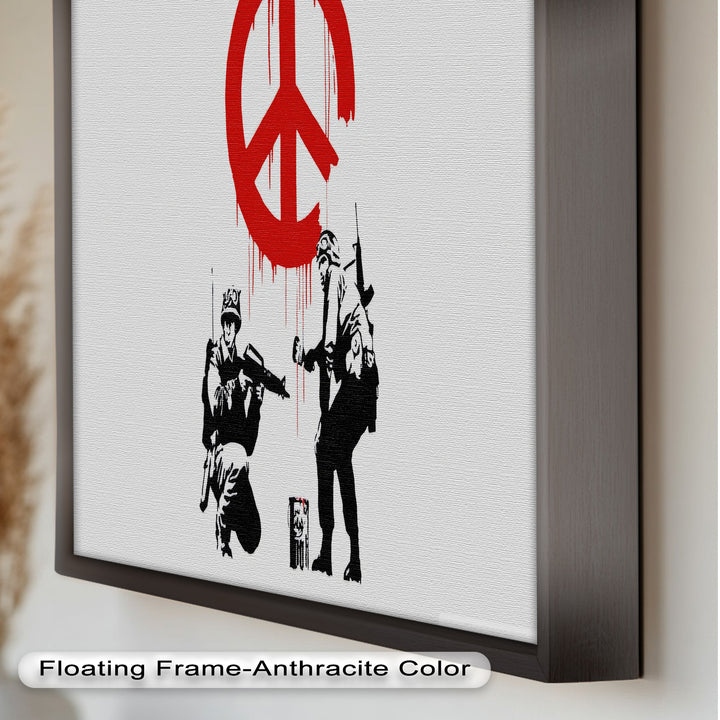 Peace Spray – Banksy Oil Painting