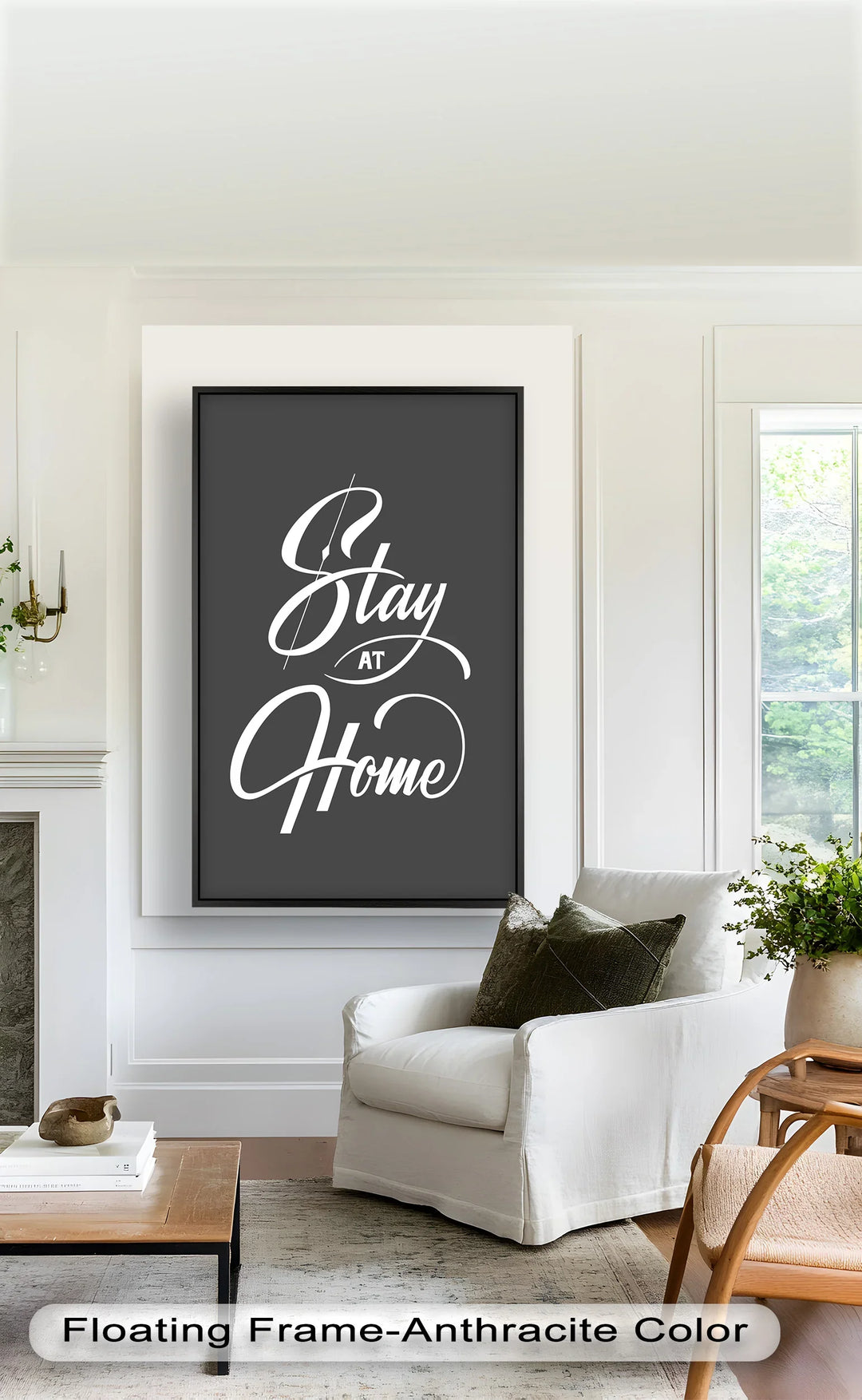 Stay at Home – Modern Oil Painting - MyPhotoStation