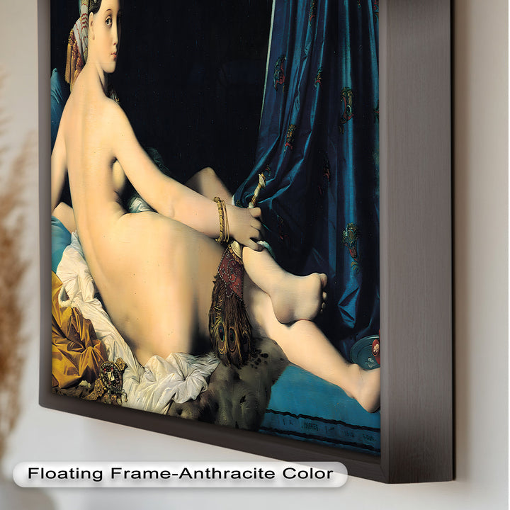 La Grande Odalisque – Exotische Eleganz Historisches Ölgemälde