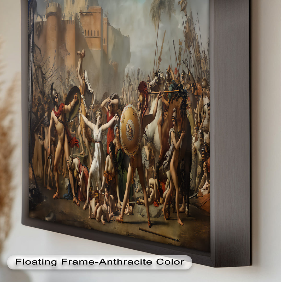 The Sabine Women Intervene – Classicism Oil Painting