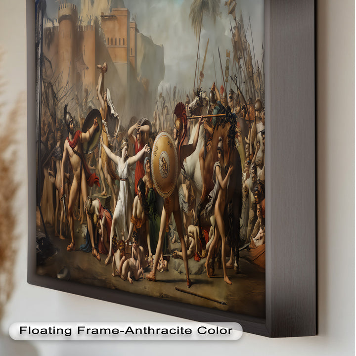 The Sabine Women Intervene – Classicism Oil Painting