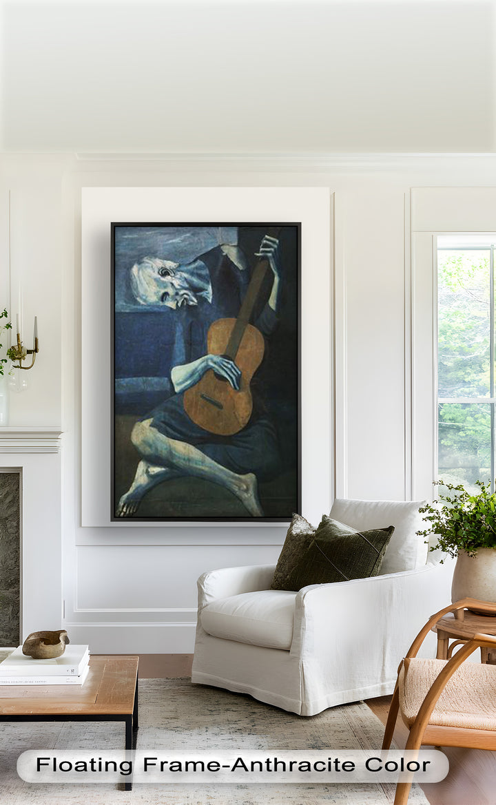 Der melancholische Musiker – Picasso-Ölgemälde