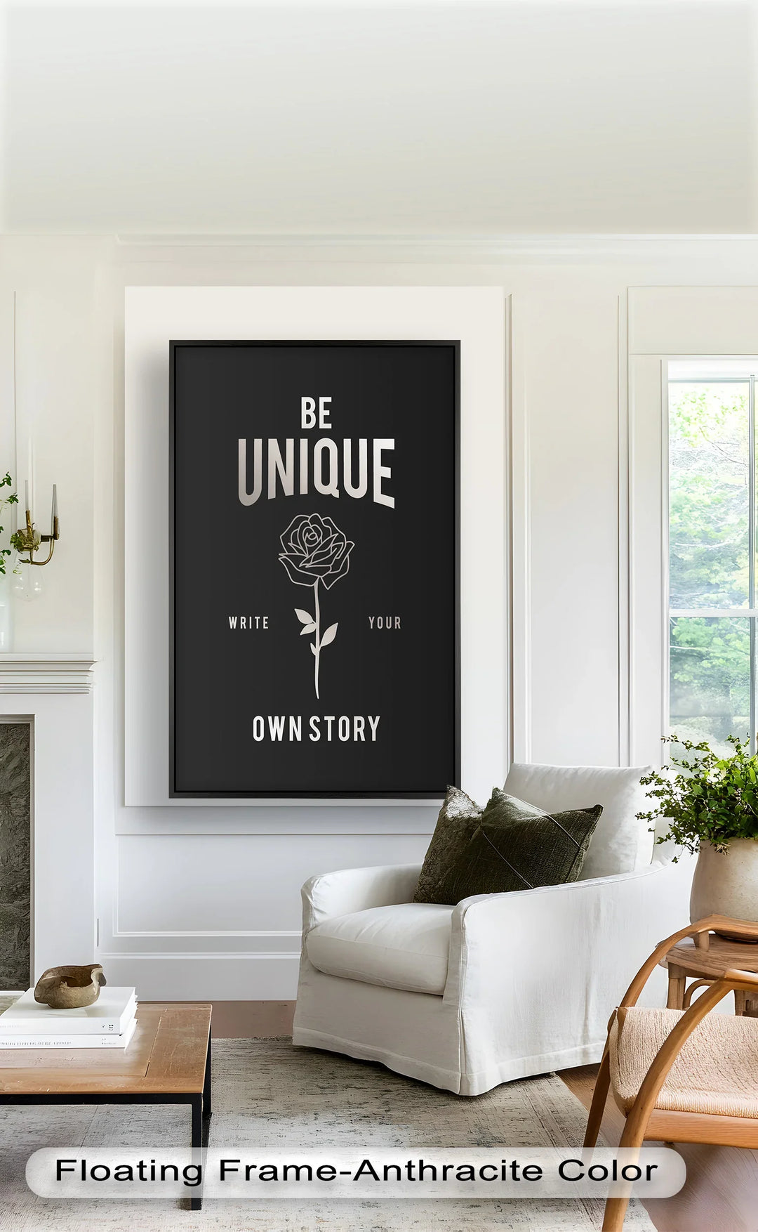 Be Unique – Inspirational Oil Painting - MyPhotoStation
