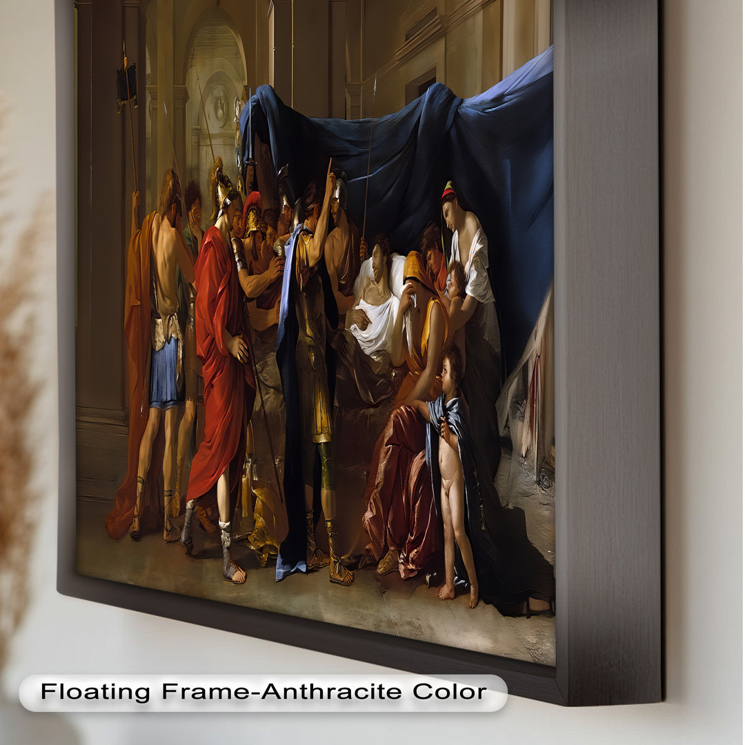 Farewell to the Hero – Classicism Oil Painting