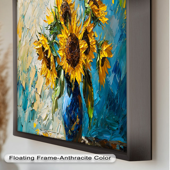 Sunflower Bouquet – Botanical Oil Painting