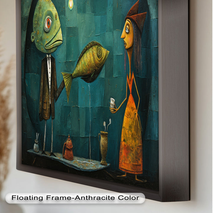 The Offering – Surreal Tea Exchange Picasso Oil Painting
