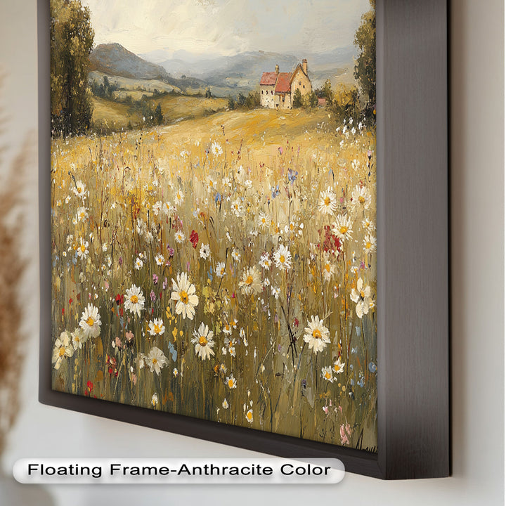 Countryside Bloom – Floral Oil Painting