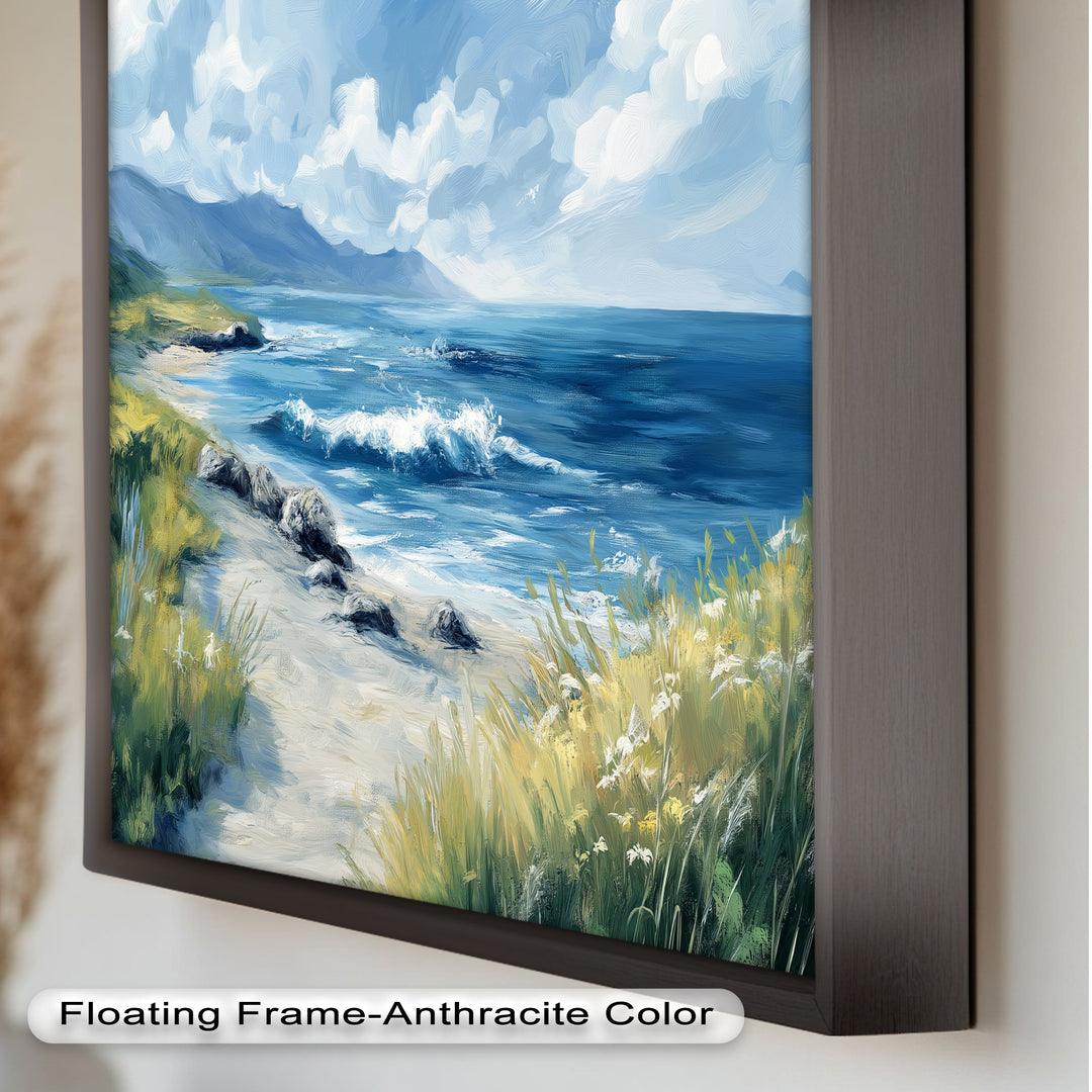 Ocean Breeze – Seaside Landscape Oil Painting
