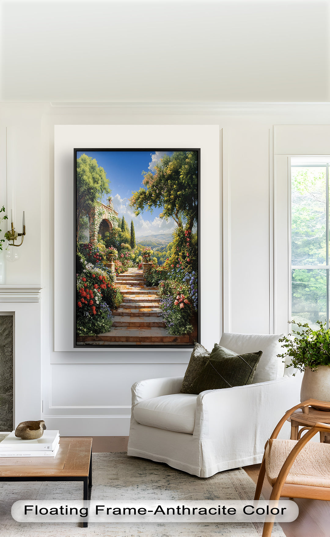 Garden of Eternal Bloom – Renaissance Oil Painting