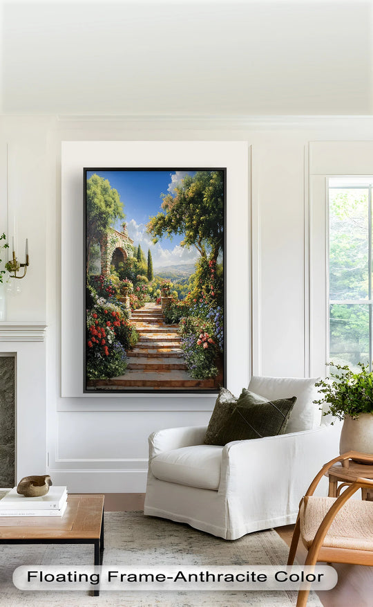 Garden of Eternal Bloom – Renaissance Oil Painting - MyPhotoStation