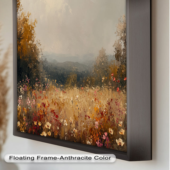 Classic Wildflower Art – Timeless Floral Oil Painting