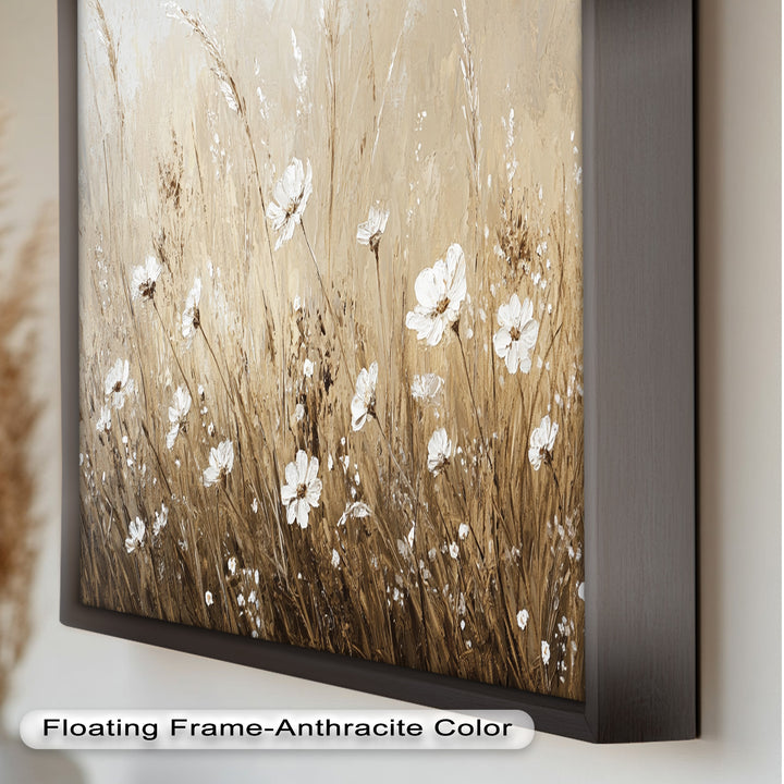 Whispers of Wheat – Floral Oil Painting