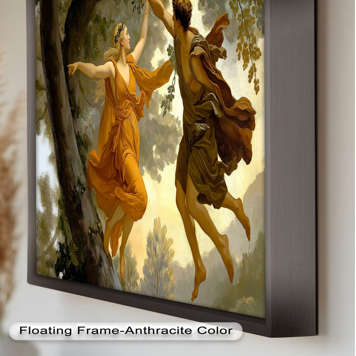 Dem Schicksal nachjagen – Apollo und Daphne, Renaissance-Akt-Ölgemälde