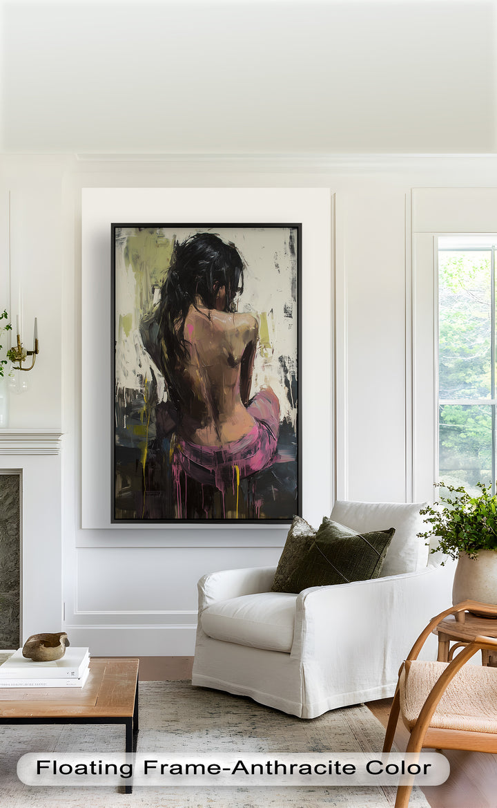 Whispers of Silence – Contemporary Figurative Nude Oil Painting