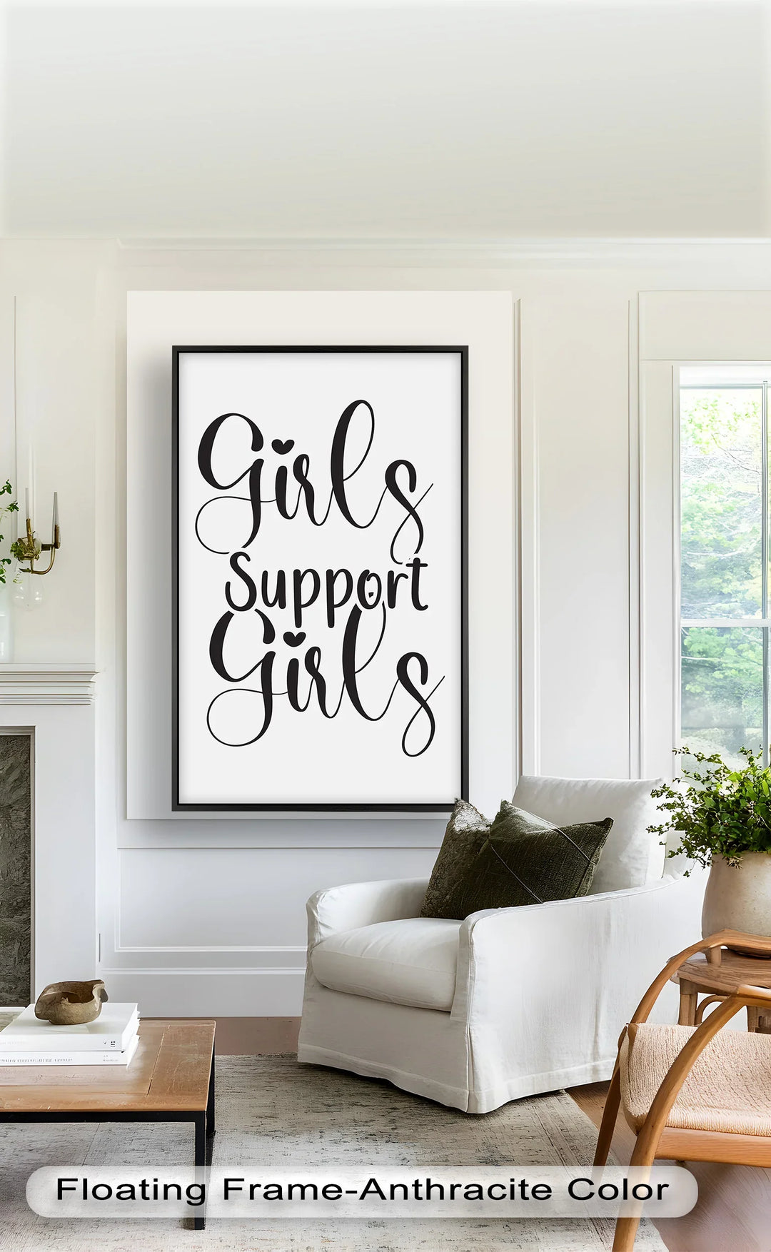 Girls Support Girls – Oil Painting - MyPhotoStation