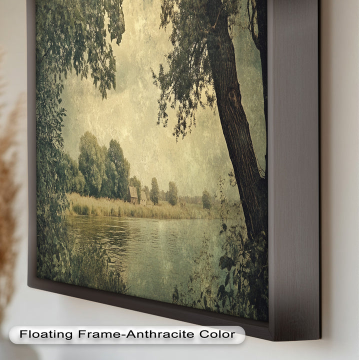 Riverbank Landscape – Countryside Oil Paintings