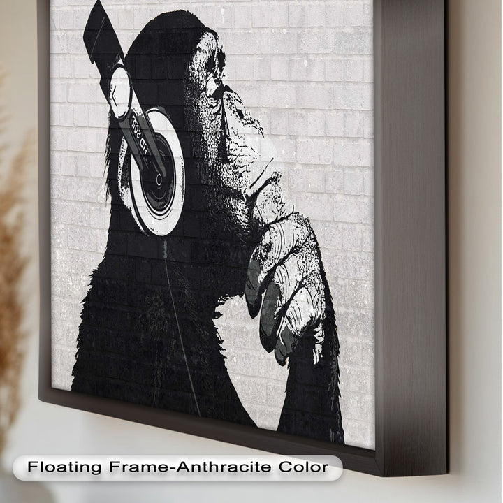 Contemplative Chimp – Banksy Oil Painting