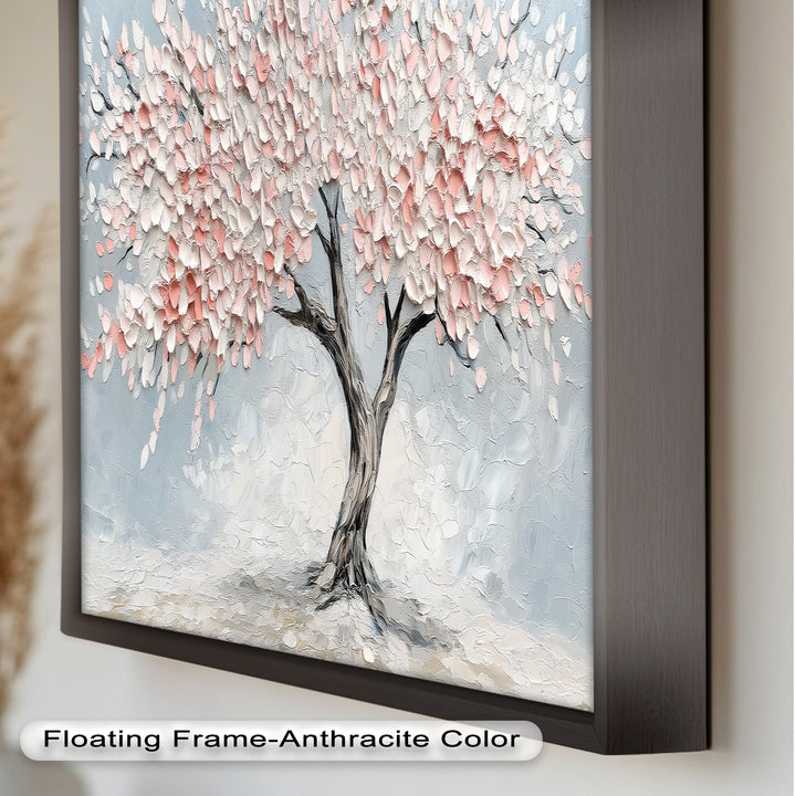 Blossoming Cherry Tree – Floral Oil Painting