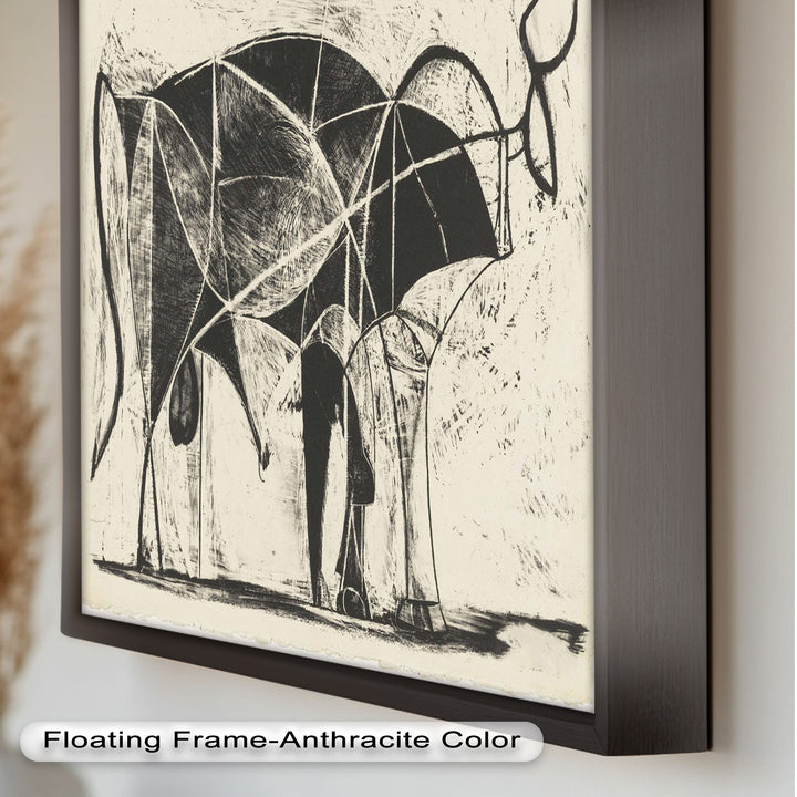 The Bull by Pablo Picasso – Minimal Abstract Oil Painting
