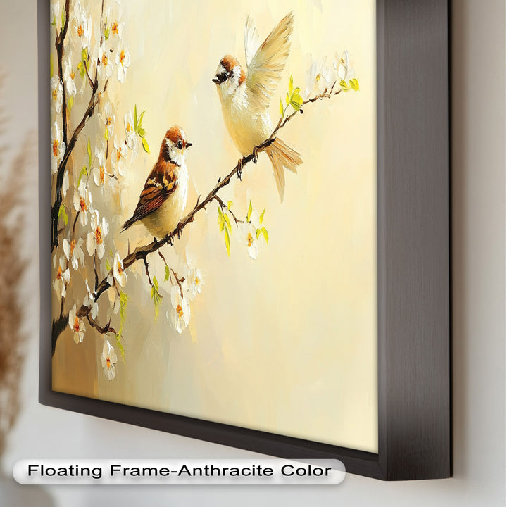 Spring Conversation – Animal Oil Painting