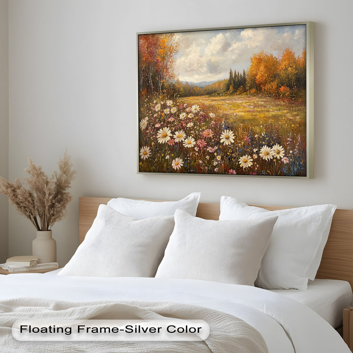 Meadow Bliss – Wildflower Oil Painting
