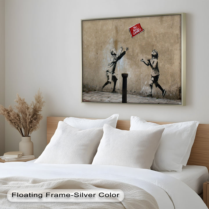 No Ball Games – Banksy Oil Painting