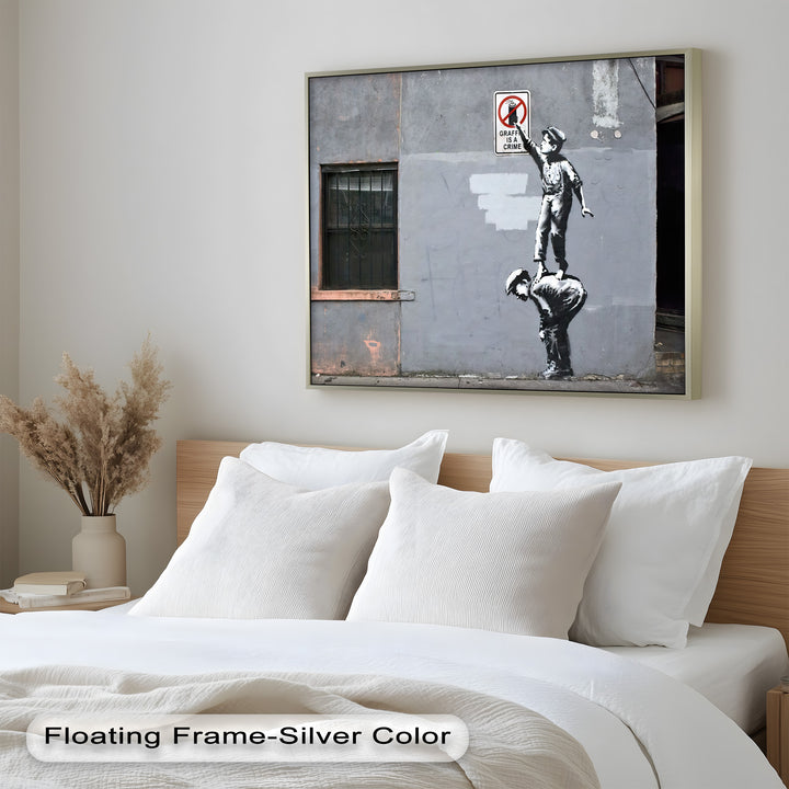 Climb for Expression – Banksy Oil Painting