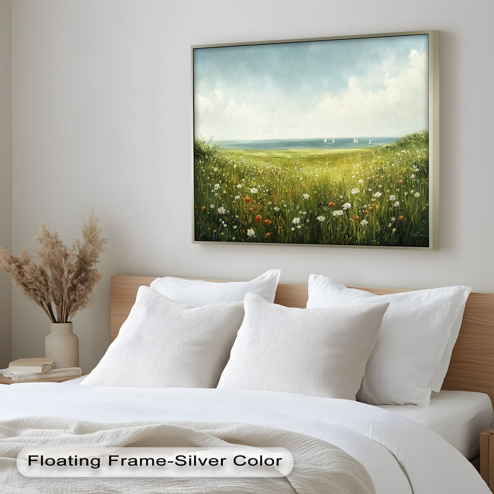 Moody Country Landscape – Serene Oil Painting