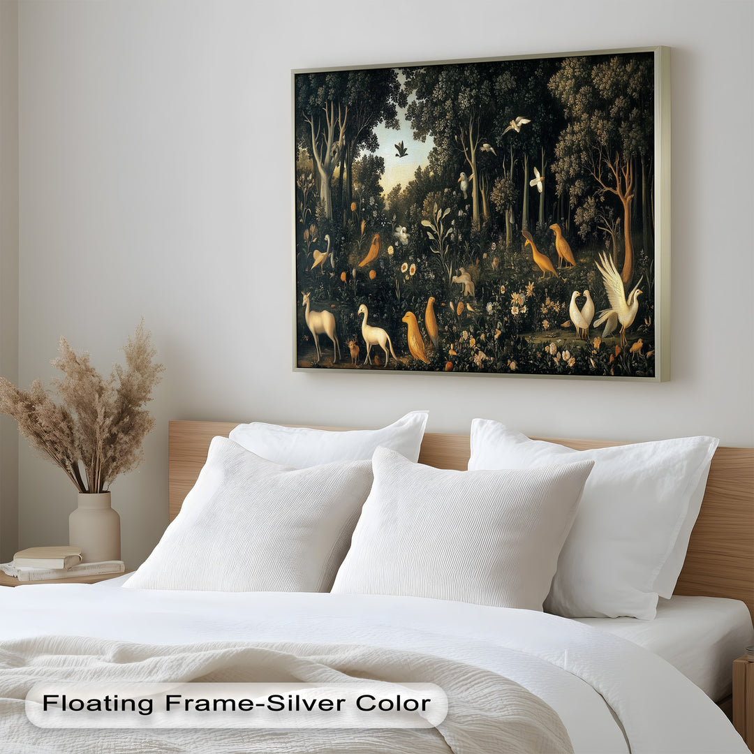 Garden of Grace – Birds Oil Painting