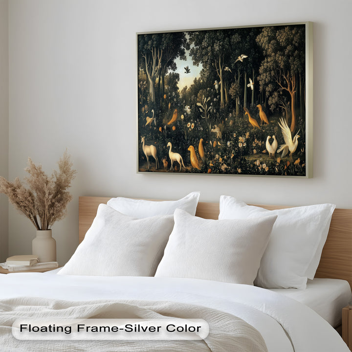 Garden of Grace – Birds Oil Painting