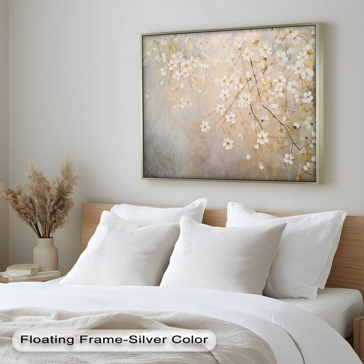 Delicate Blossom Branch – Floral Oil Paintings