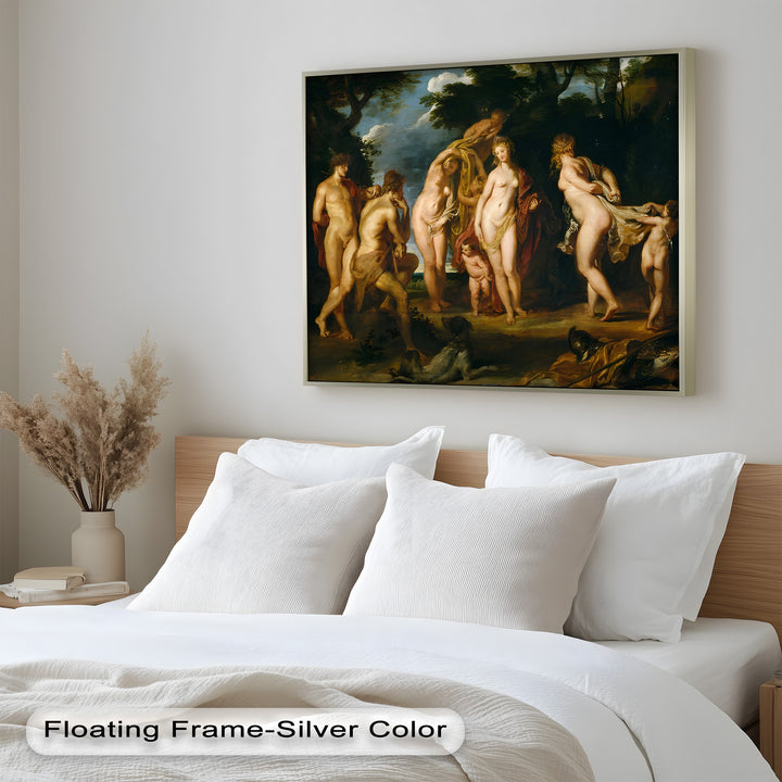 The Judgment of Paris – Mythological Renaissance Oil Painting