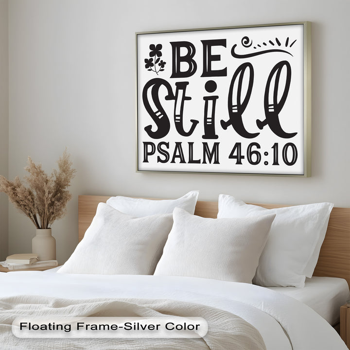 Sei still – Psalm 46:10 Bibel Bibel Ölgemälde