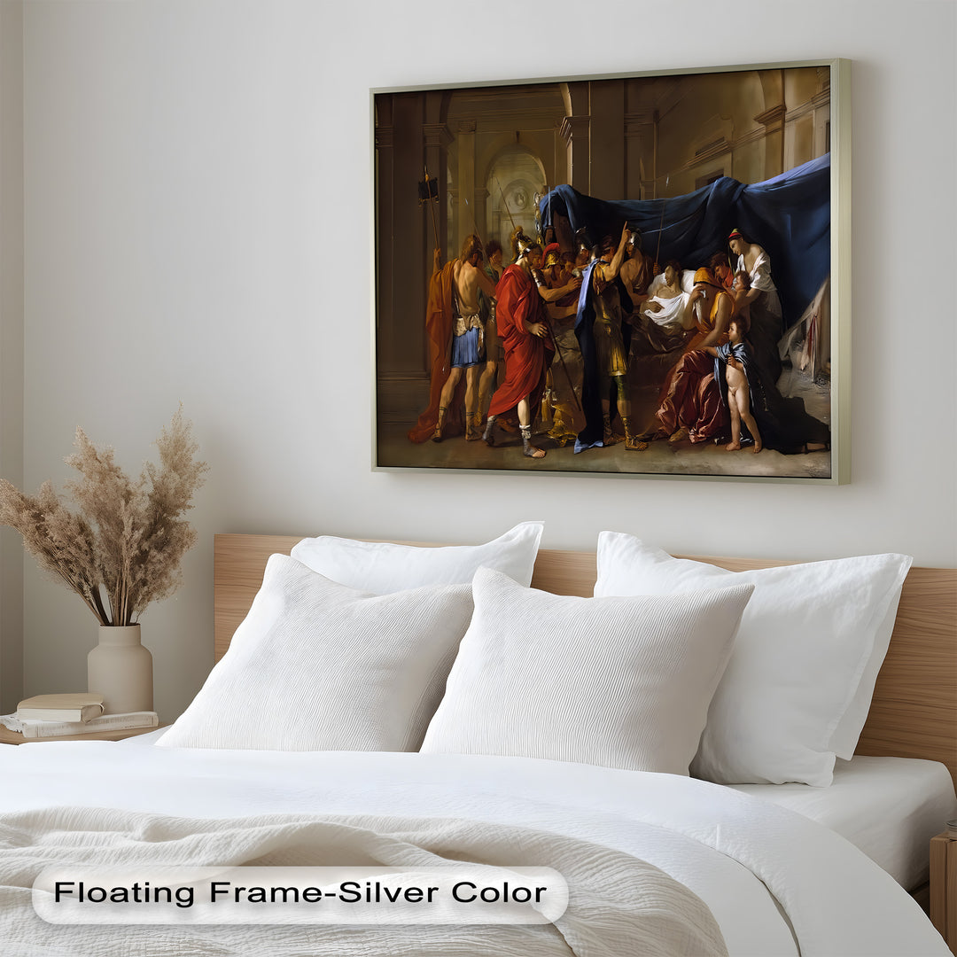 Farewell to the Hero – Classicism Oil Painting