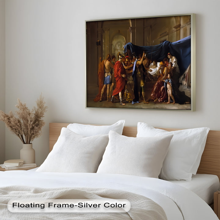 Farewell to the Hero – Classicism Oil Painting