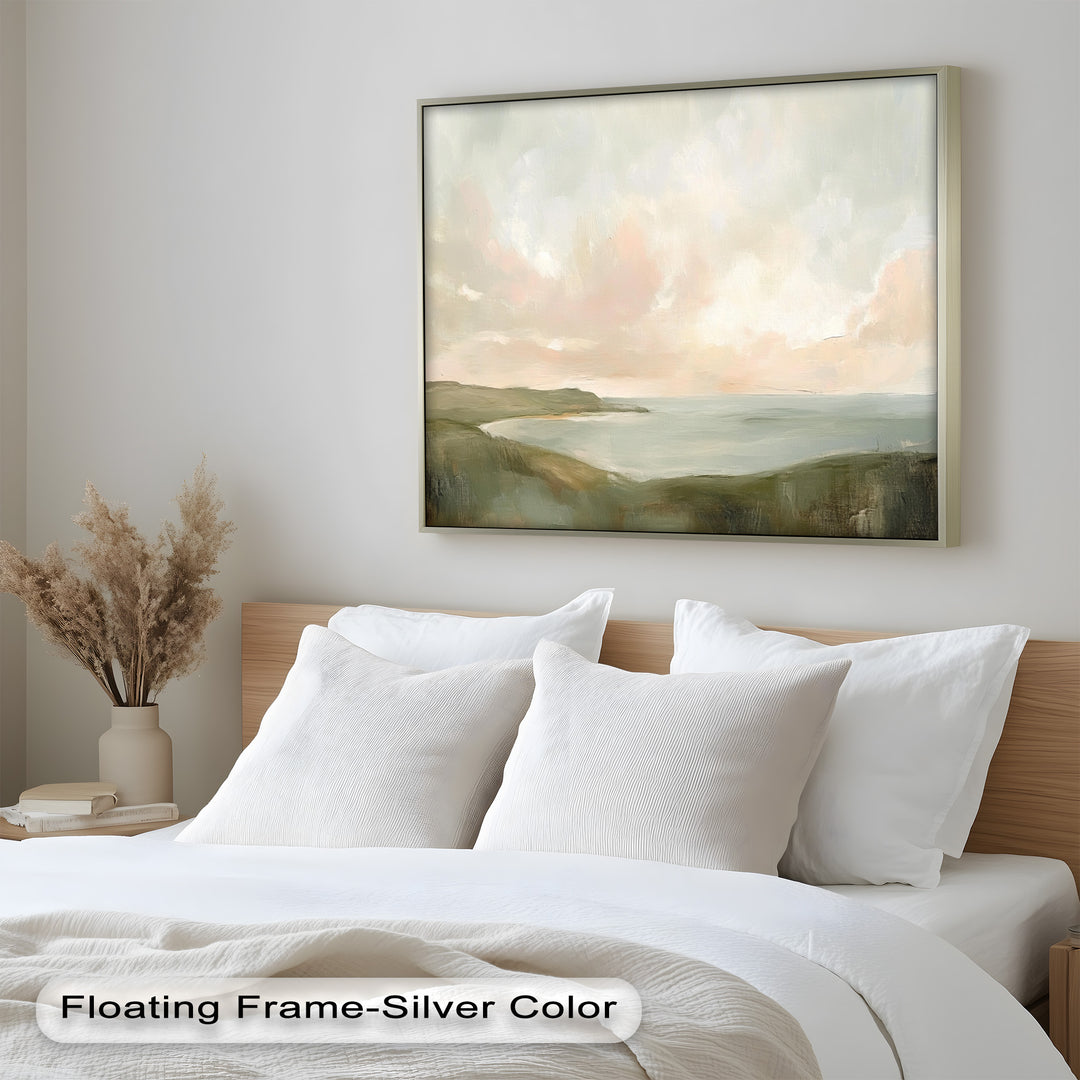 Sunset Oil Painting – Seascape Wall Art