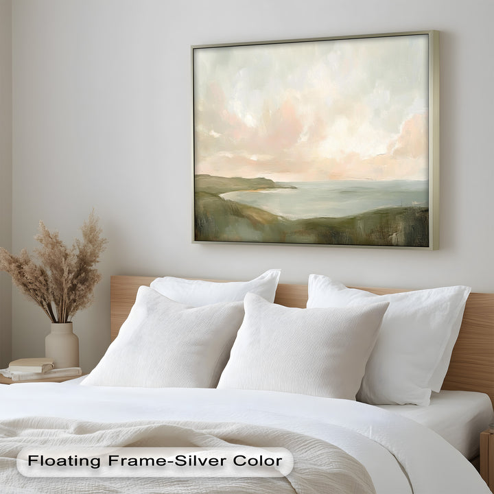 Sunset Oil Painting – Seascape Wall Art