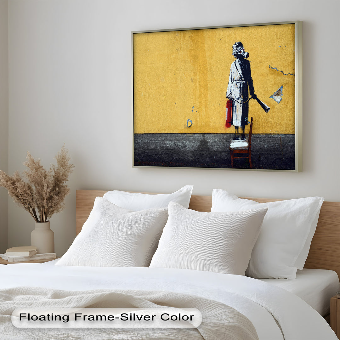 Domestic Rebellion – Banksy Oil Painting