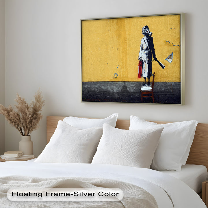 Domestic Rebellion – Banksy Oil Painting