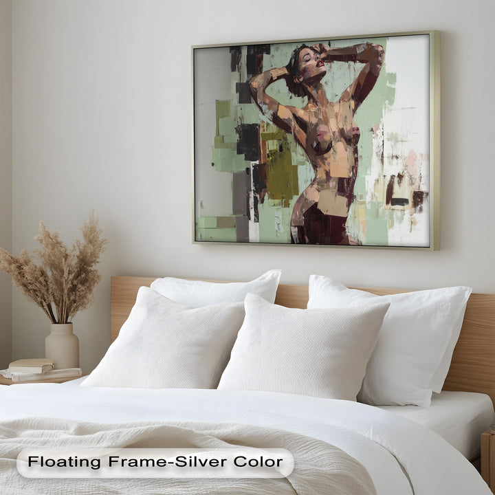 Sensual Geometry – Contemporary Female Nude Oil Painting