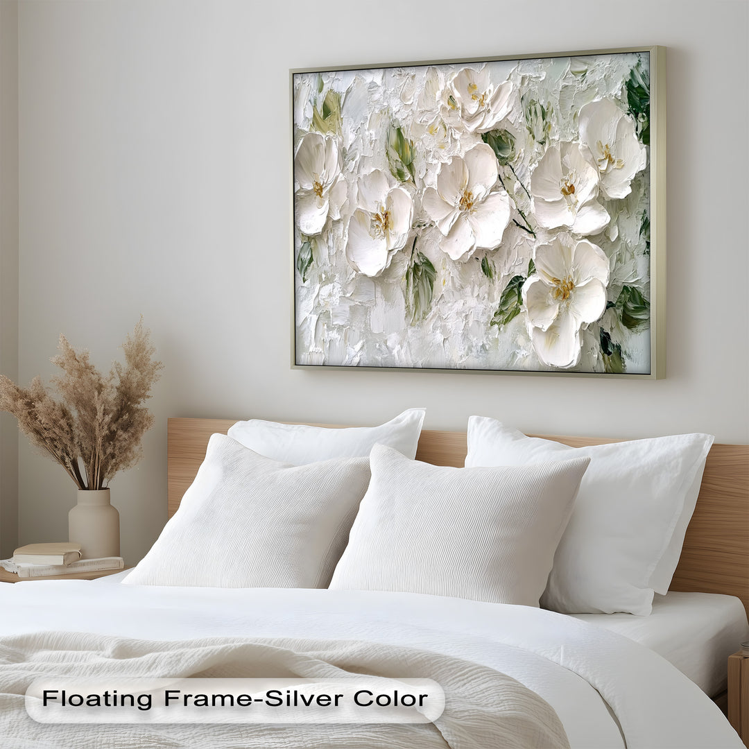 White Flower – Botanical Oil Paintings