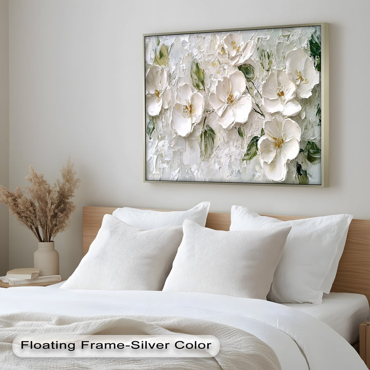 White Flower – Botanical Oil Paintings