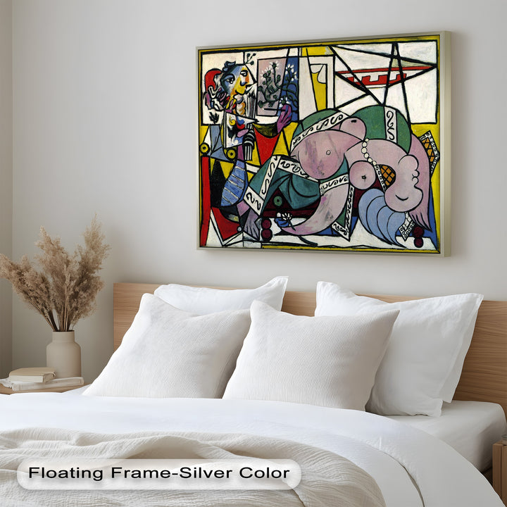 Reclining Muse – Cubist Expression of Sensuality Picasso Oil Painting