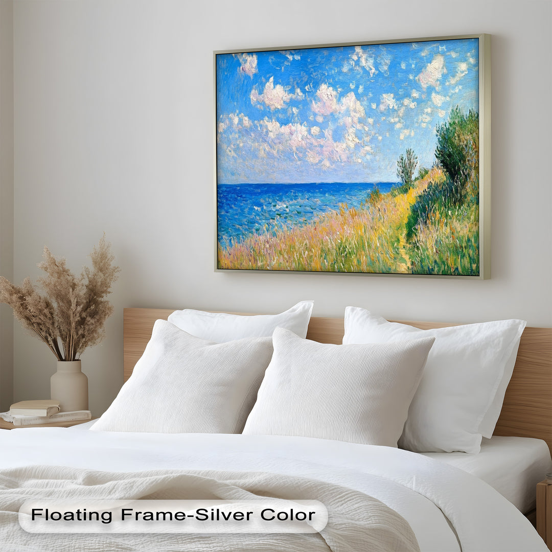 Seaside Landscape Impressionist - Modern Oil Painting