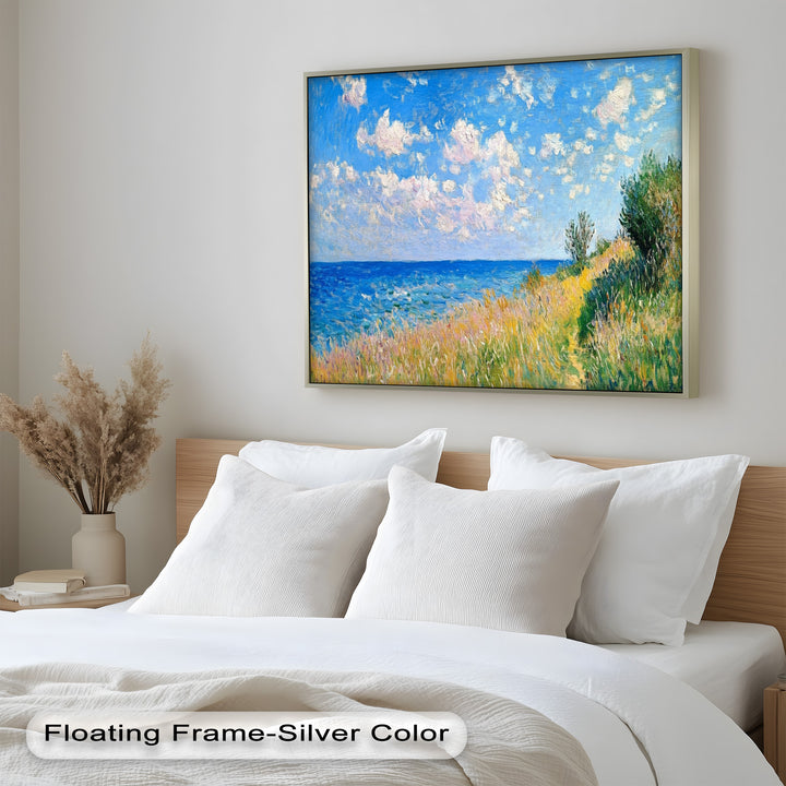 Seaside Landscape Impressionist - Modern Oil Painting
