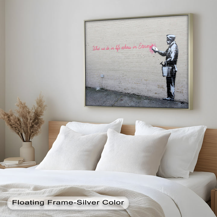 Echoes in Eternity – Banksy Oil Painting