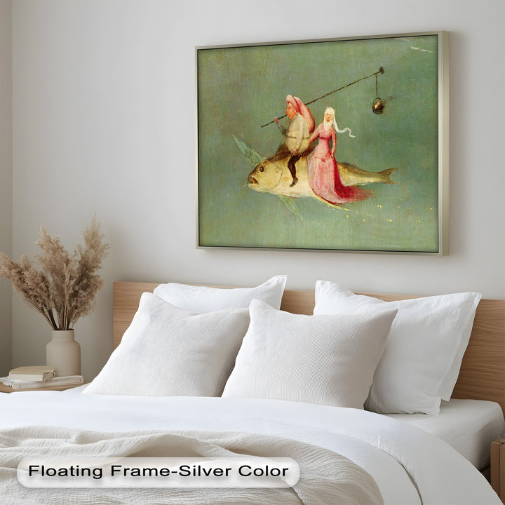 Riders of the Surreal Sea – Renaissance Oil Painting
